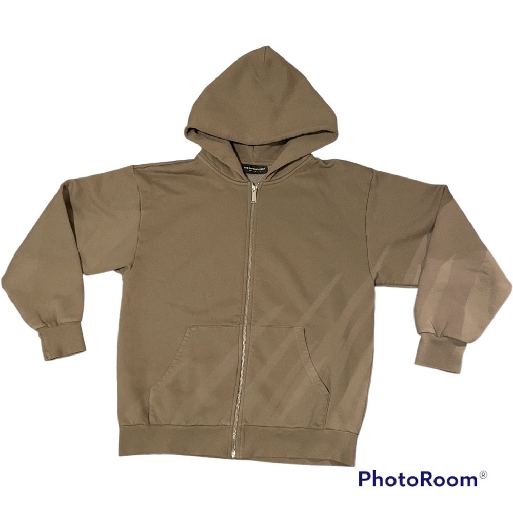 Aritzia Tna The Super Fleece full zip up hoodie size Large